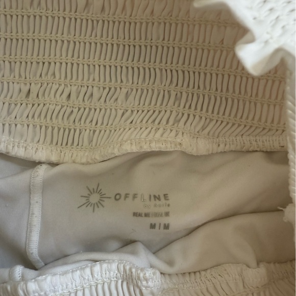 Aerie White Shorts - Picture 2 of 2